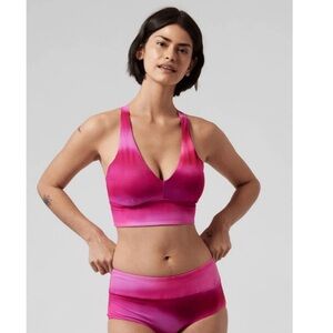NWT Athleta Plunge Bikini Top
